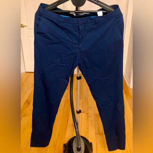 Zara navy blue suit W/ pants - Picture 5 of 7